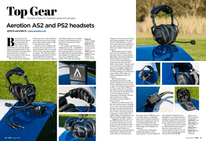 Our AS2 and PS2 headsets put to the test in FLYER Jan 2022 issue!