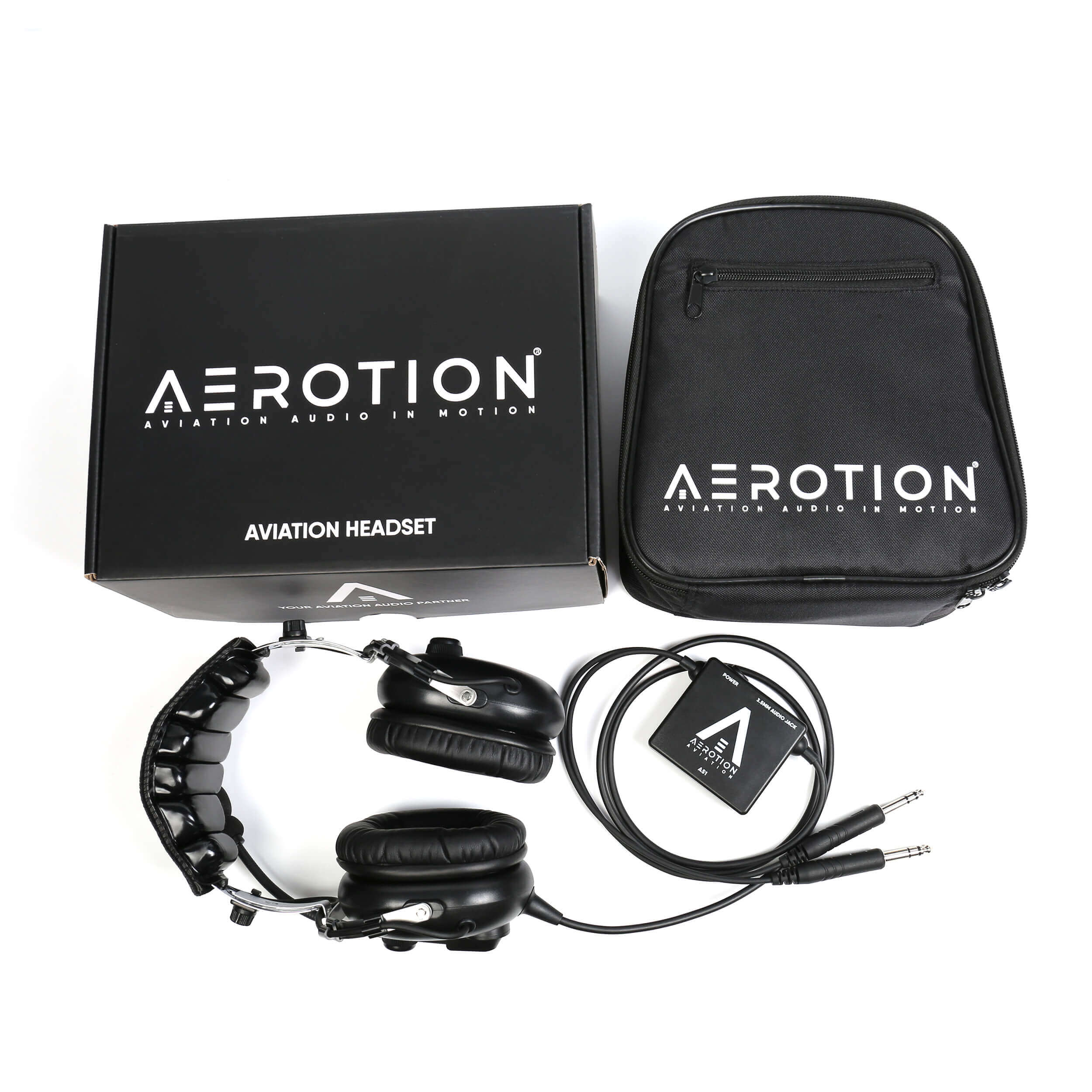 Aerotion Aviation - AS1 Active Aviation Headset | Aerotion Aviation - Your Aviation Headset Partner.
